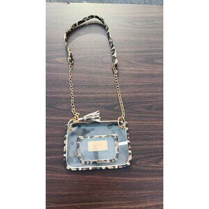Klutch Clear Vinyl Crossbody Purse